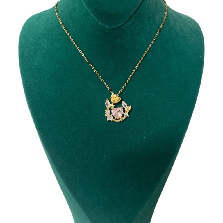 Collier couronne de fleur