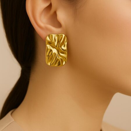 Boucle D'oreille En Or