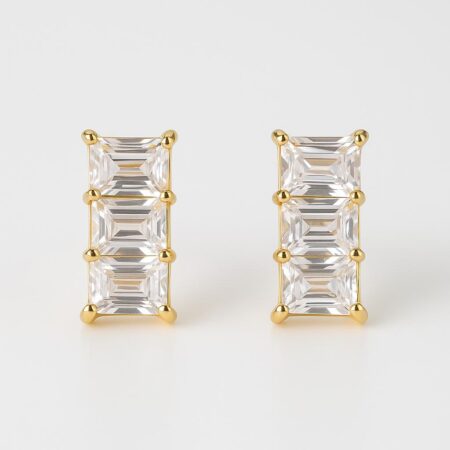 Boucle D'oreille Transparente