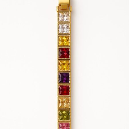 Bracelet En Pierre Carrée