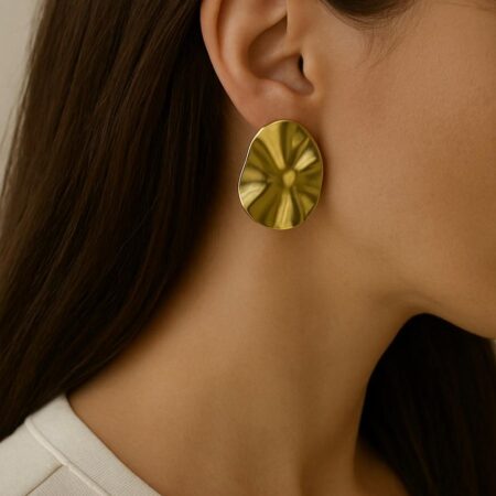 Boucle D'oreille En Or